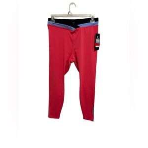 Fila Women’s Peerless Training Leggings Pink and Purple Size XL